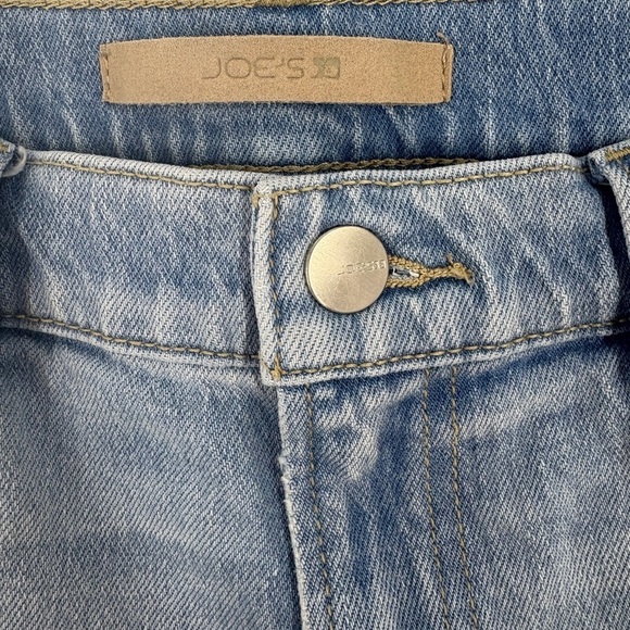 Joe’s Jeans The Lara Mid Rise Cigarette Ankle Jeans Wash Out Light Blue- Sz 27 - Picture 10 of 16